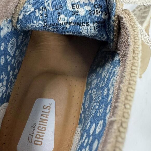 Clarks Collection Women's Chukka Booties Sand Size US 6 - Picture 5 of 6